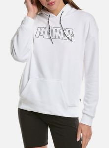Puma White Hoodie