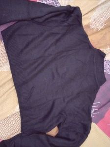 Black Turtleneck Sweater