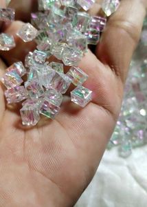 Half Kg Square Shape 8 Mm Beads