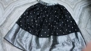 Black And White Lehanga
