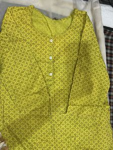 green kurta