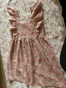 Cute Floral Ruffle Dress