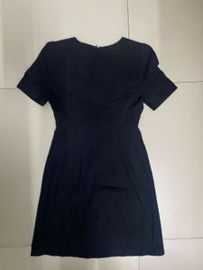 Classic Black Short Sleeve Dress