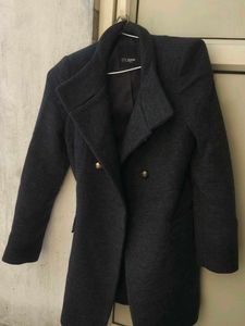 Elegant Wool Blend Coat