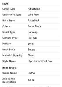 Puma Sports Bra