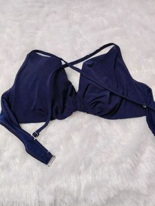 Navy Blue Bra Top