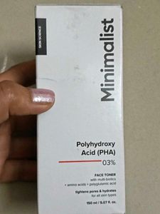 Minimalist Polyhydroxy Acid (PHA) 03% Face Toner