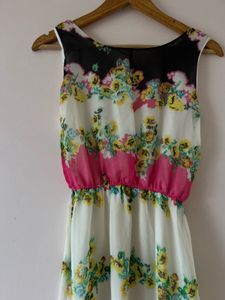 Floral Print Maxi Dress