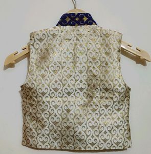 Kurta Pyjama &amp; Waistcoat Set For Boy 3- 4 Year