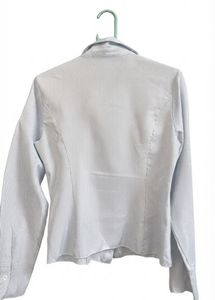 Classic Striped Button-Up Fitted Shirt