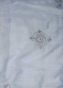 New Saree For Women With Unstitched Blouse 🩶✨
