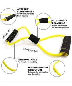 Yellow Shape Resistance Band