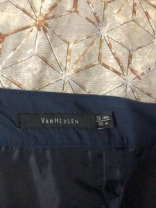 Formal Van Huesen Navy Blue Skirt (new)
