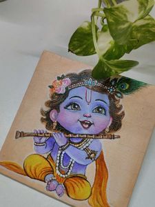 Krishna Acrylic Painting