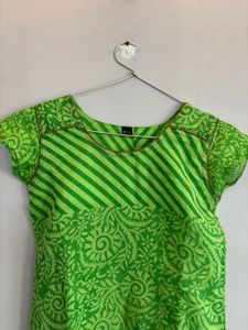 green kurta xs size