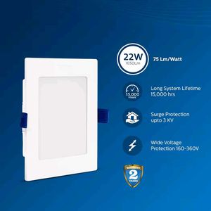 Philips Astra Sleek 22-watt Square LED Downlighter