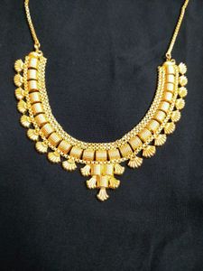 Golden necklace