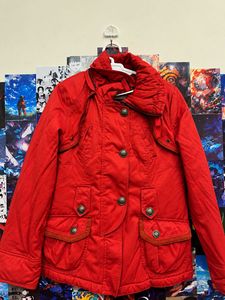 Stylish Red Clovis Jacket