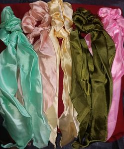 Scarf Scrunchies