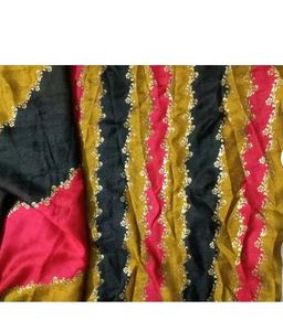 Dola Silk Vibrant Striped Saree