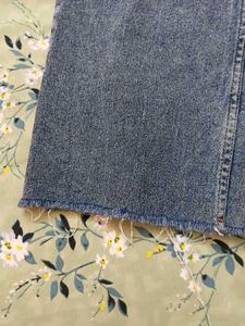 Wide Leg Denim Jeans