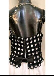 Black And White Dress For Girls Bust 36/ Length 38