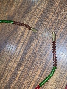 Boho Beaded Necklace and Earring Set