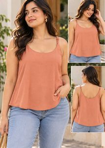 Casual Rust Tank Top