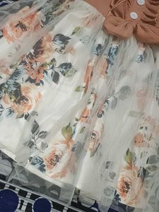 Floral Tulle Dress