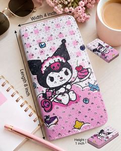 Cute Kuromi Wallet Pink