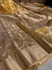 New Without Tag-Banarasi Tissue Silk Saree