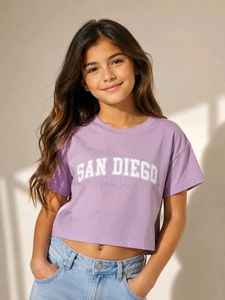 Purple San Diego Graphic T-Shirt