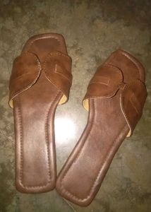 Brown Flats &amp; Sandals