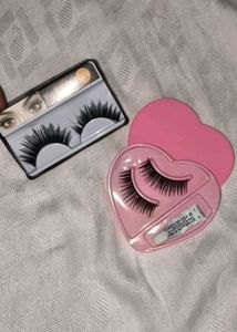 Reusable False Eyelashes Set Pack Of 2