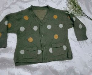 Very Cute N Beautiful Woolen Cardigan