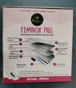 Feminor Pads - Anti Bacterial Anion Sanitary Pad