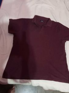 Maroon Polo T-Shirt