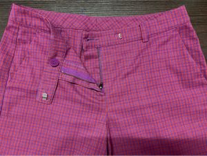 United Colours of Benetton Plaid Pink Shorts