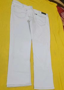 Lee Stylish White  Jeans