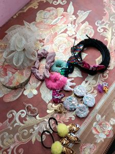 Hair Accessories, Clip And Belt