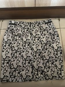 Paisley Print Mini Skirt