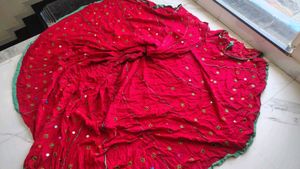 chaniya choli material