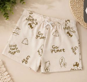 Eco-Friendly Graphic Print Shorts