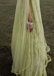 Beautiful Embroidered bridal heavy gown