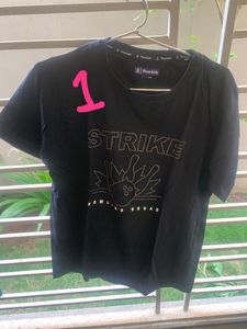 Pine Kids Black Bowling T-Shirt