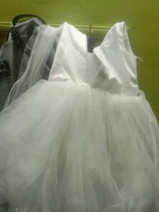 princess dresses net with 2 layers inn