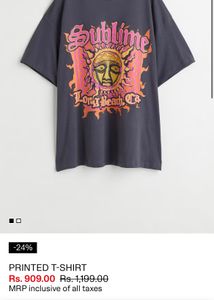 H&amp;M T-shirt at discount