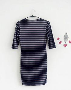 Striped Midi Dress