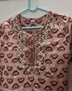 ‼️combo of 2 Embroidered Kurta