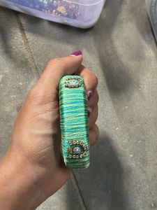 Beautiful Green Silk Thread Bangles